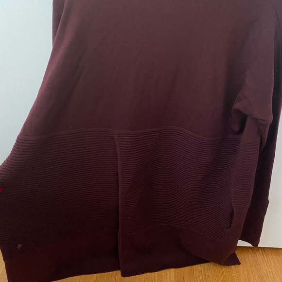 Lululemon Sit In Lotus Wrap II Maroon - Picture 6 of 6